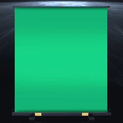 Portable 59in x 79in Collapsible Chroma Key Panel, 10 Second Setup Retractable Green Screen Background