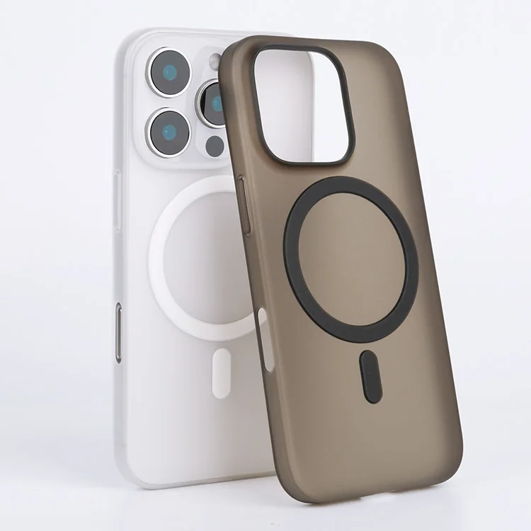 Wireless Charging Cover for iPhone 16 Pro Max Plus Strong N52 Magnets Cover for iPhone16 Pro Max Magnetic Phone Cover