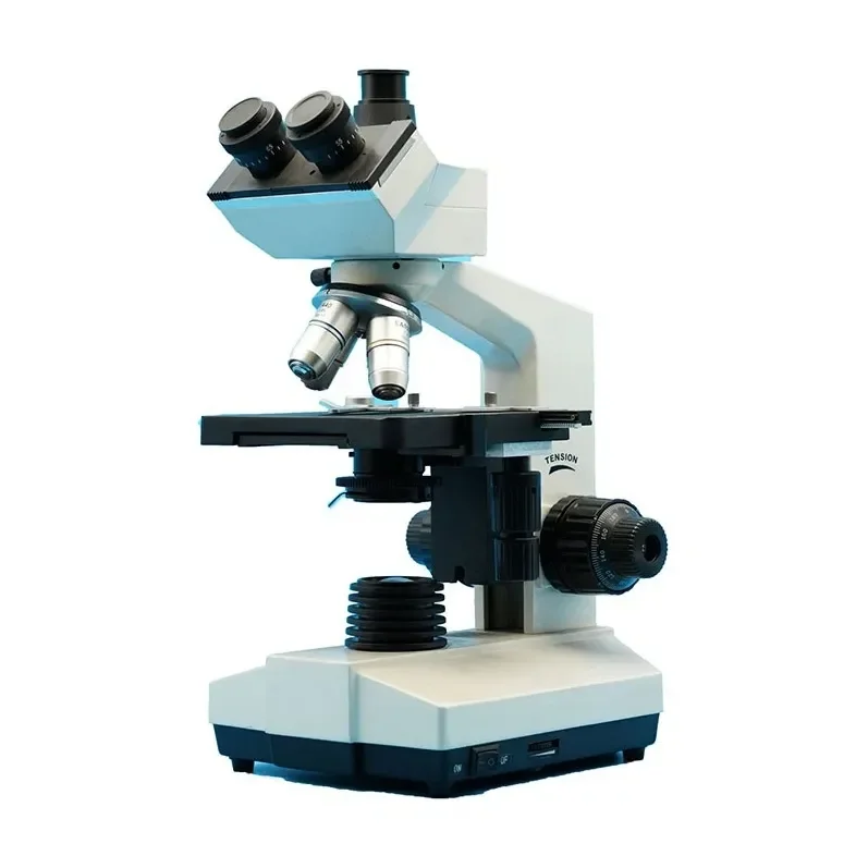 Биологический микроскоп механический бинокулярный композитный оптический лабораторный серии