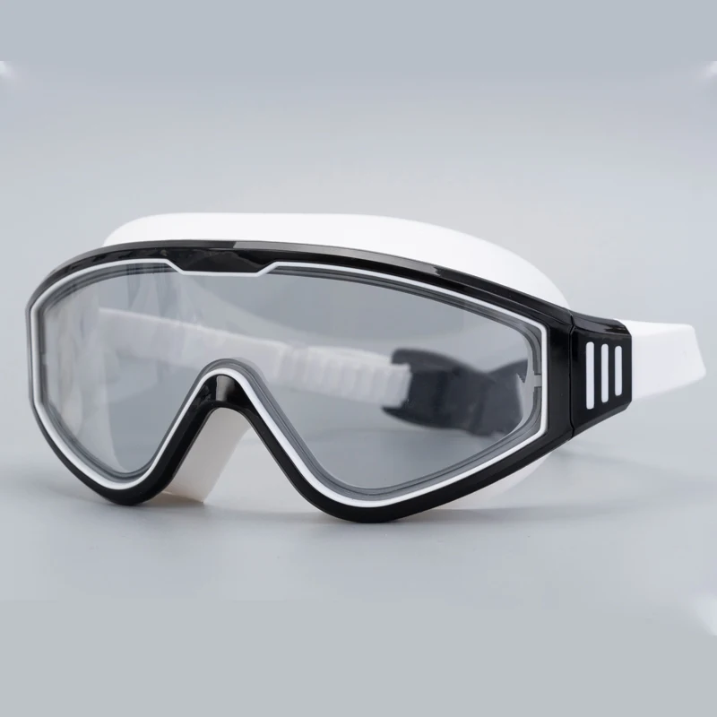 Hot Selling Adult Sports Custom Safety Fashion Anti Fog Uv Protection flex Swimming Goggles