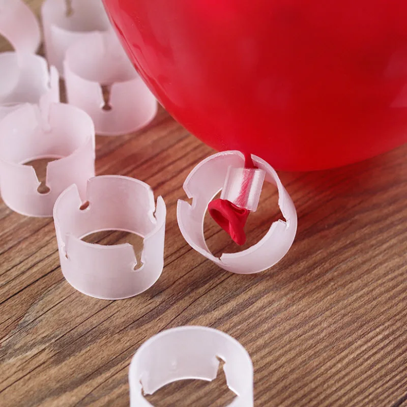 50pcs Balloon Arche Buckle Plastic Clip Bracket Arch Balloon Connector Clip Ring Buckle For Arches Birthday Wedding Party Decor