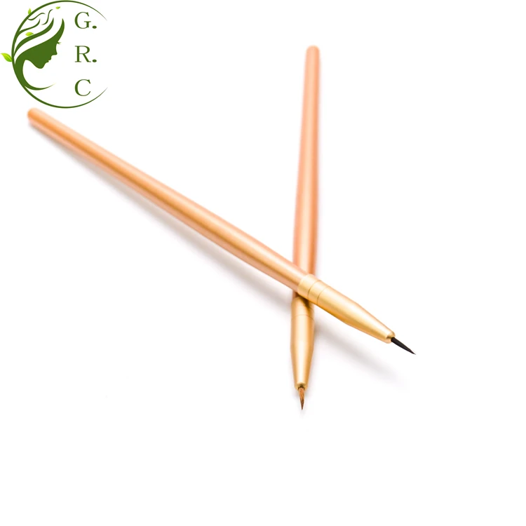 Single Pinsel Eyes Liner Contouring Pointed Brow Lip Makeup Brushes Tip Black Thin Liquid Water Base Squirrel Eyeliner Brush