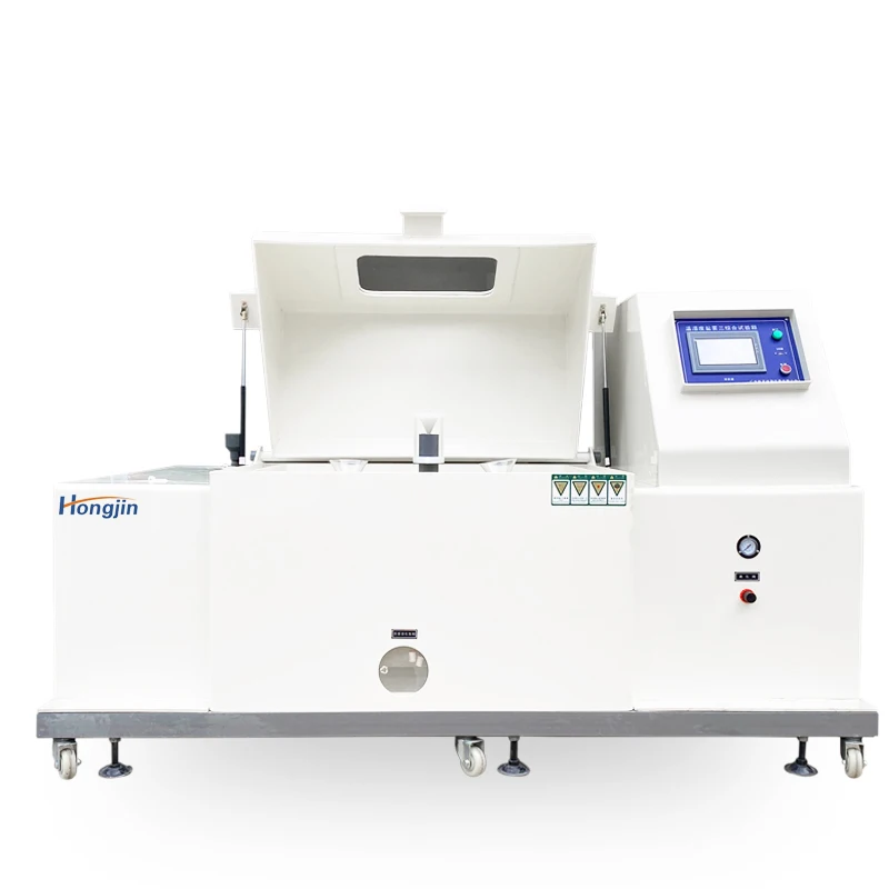 HONGJIN ASTM B117 60L / 90L / 120L Programmable Salt Fog Spray Corrosion Test Battery Function Salt Spray Test Machine