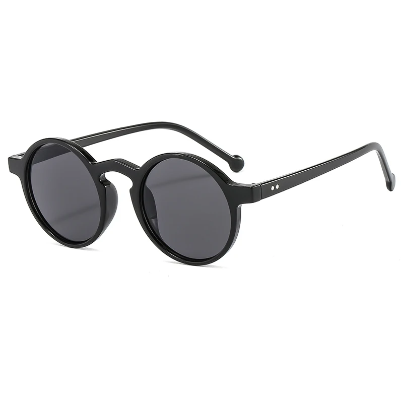 Trendy fashion  round  unisex men  women sunglasses shades