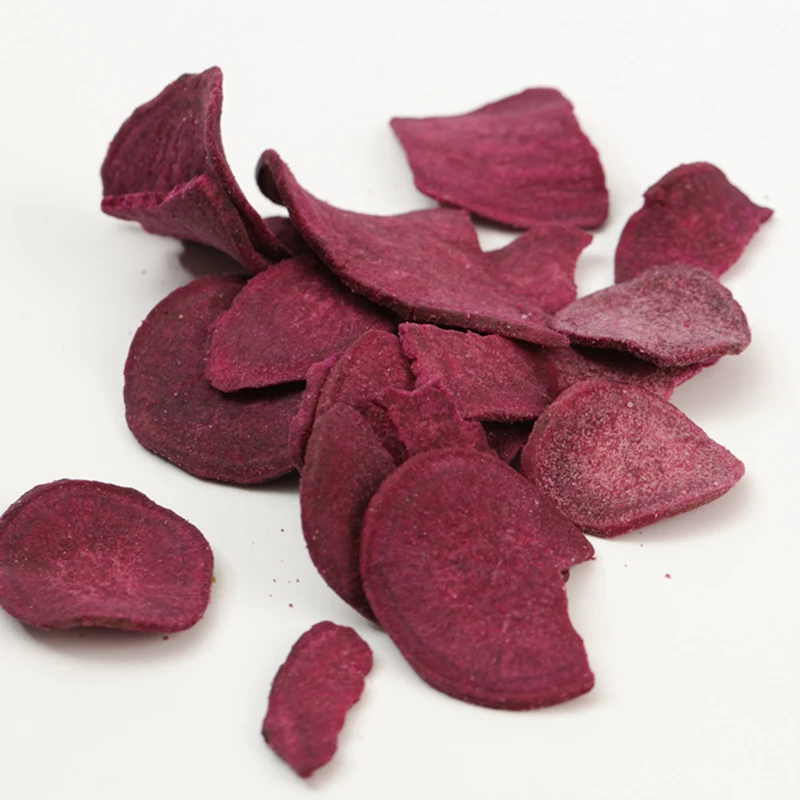 Hot sale OEM snacks chips Fruit & Vegetable Snacks purple sweet potato chips healthy snacks