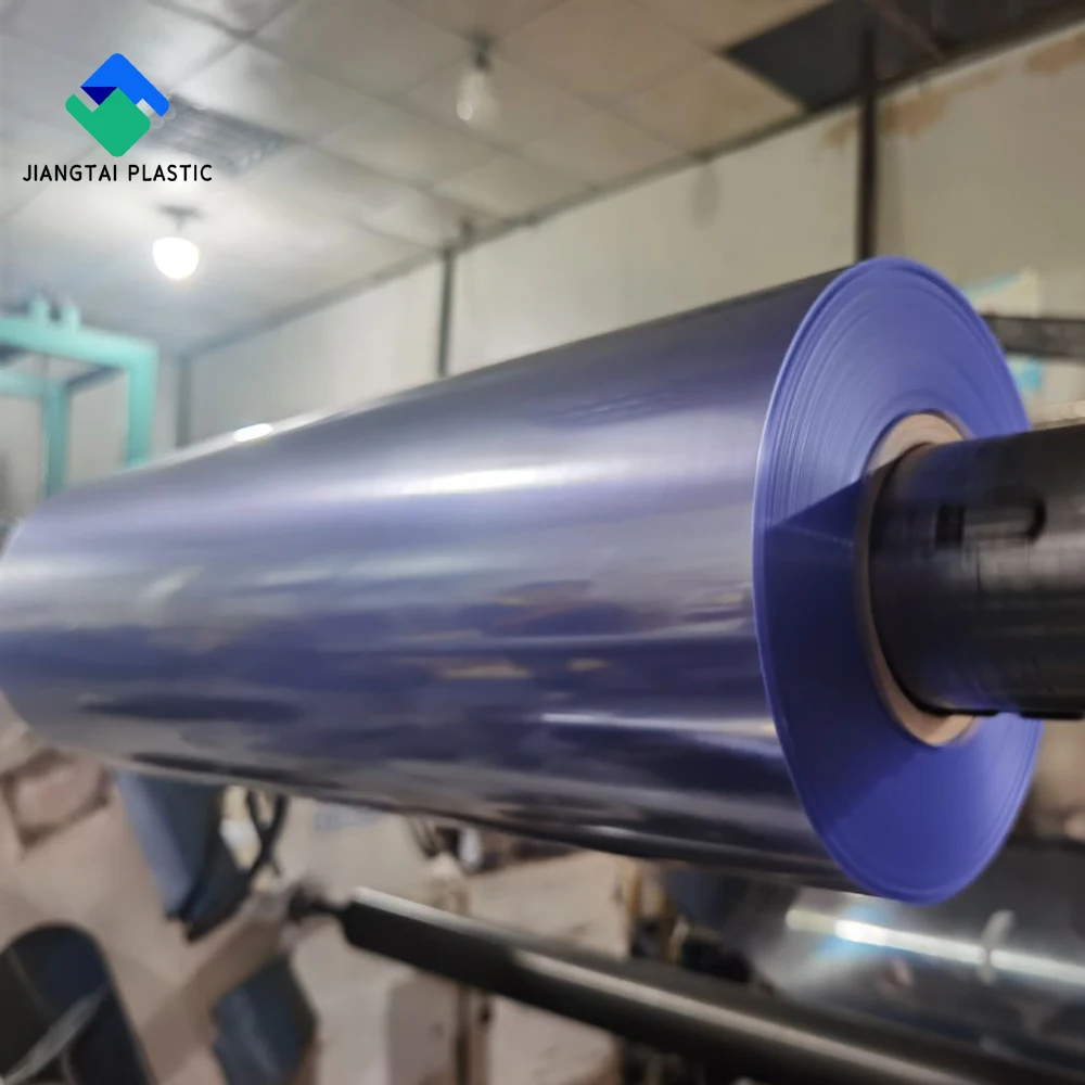 Jiangtai 0.25mm Thick Clear PVC Roll Film For Vacuum forming