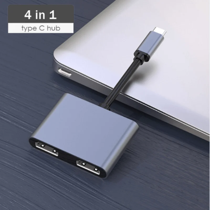 Docking USB C 4 in 1 USB Hub 4 Port with HD-MI+ USB 3.0 * 3+ PD port 1 buyer