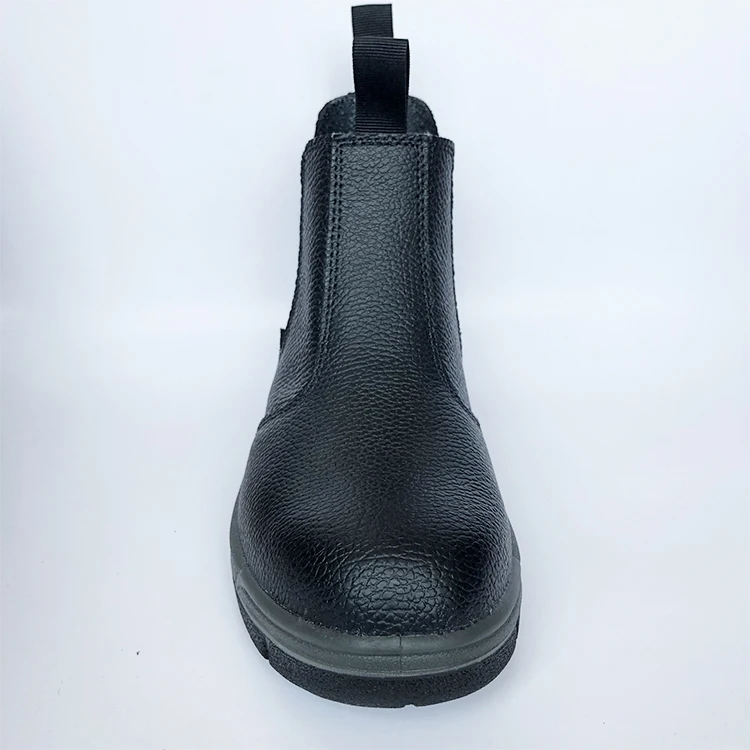 Wholesale Cheap Esd Construction Leather Work Time Safety Shoes Steel Toe Cap Safety Boot Shoes for workers