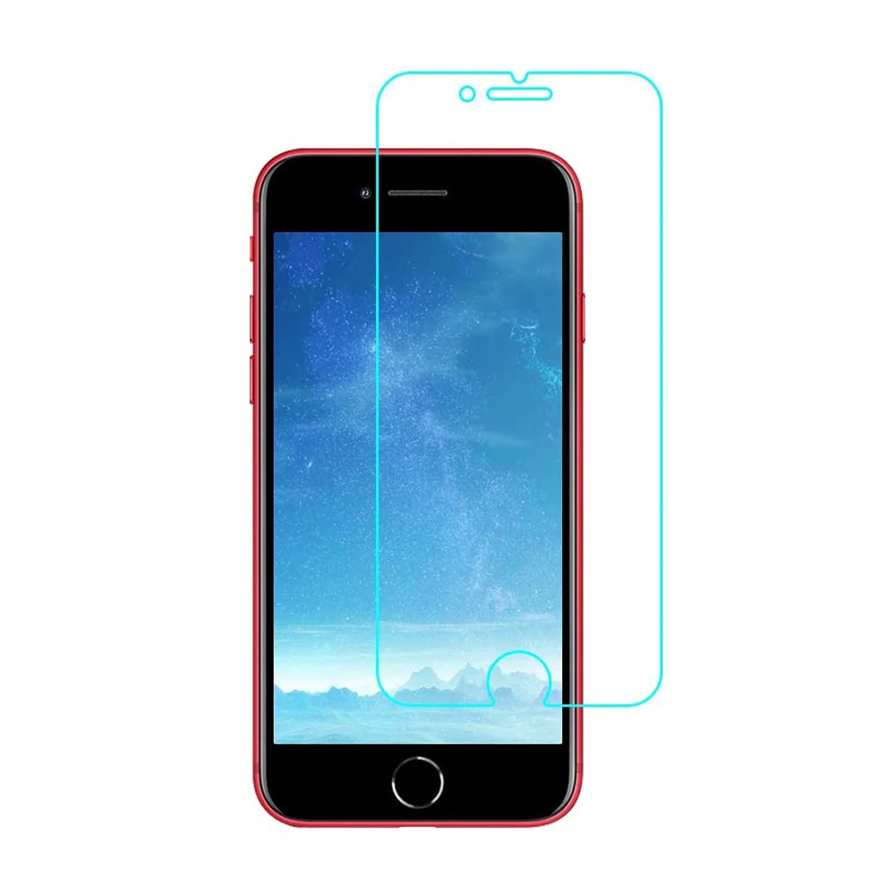 Factory 2pack  033 Anti Blue Ray Explosion proof Scratch proof 9H tempered glass screen protector for iPhone 8 7 6 SE 2022 2020