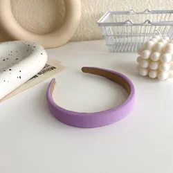 2022 Scrunchies Headband set Custom fabric hair hoop Girl fashion curly hair scrunchies accessories Soft sponge padded headbands