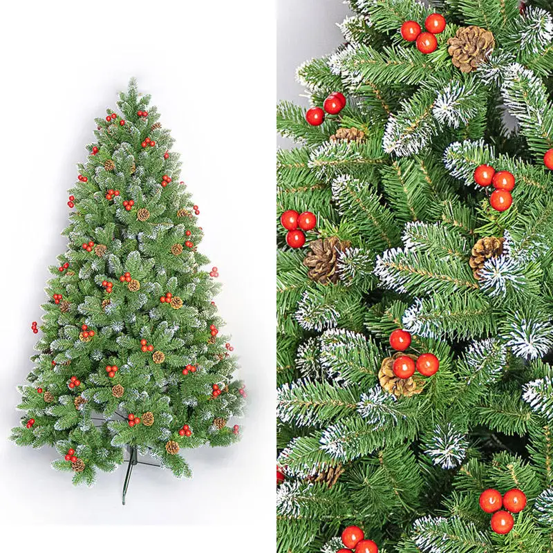 High Quality Green Best Selling PVC PE Artificial Christmas Tree with Decoration