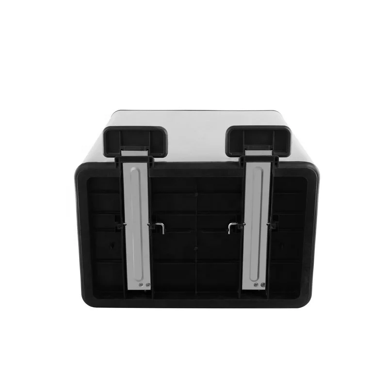 Waste Paper Bin Dust Powder Container Self Sealing Stainless Home Product E asy Hold Behind Recycling Trash Can
