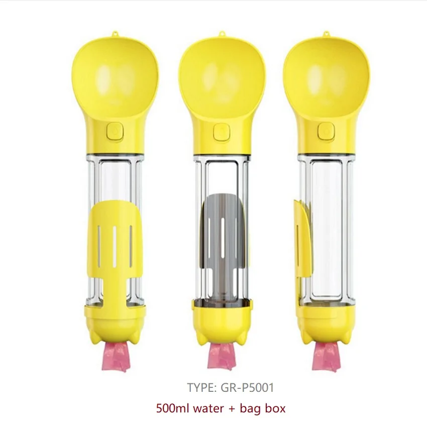 2021new pet outdoor convenient companion cup dog water cup water feeder outdoor food feeder