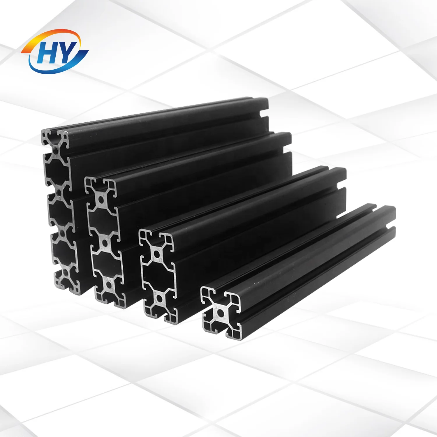 China Manufacturer Aluminum Extrusion 4080 T Slot Customized Aluminium T-Slot Profiles for Equipment Production Line
