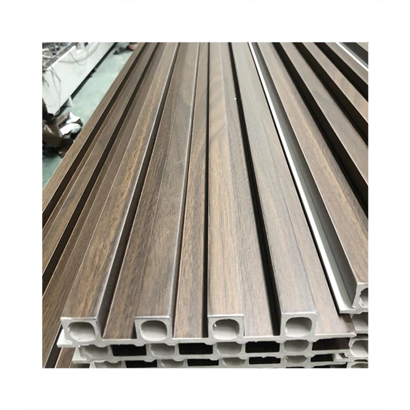 Wood Wall Paneling Interior Decor Wall Panel Wpc Waterproof For Dinning Room