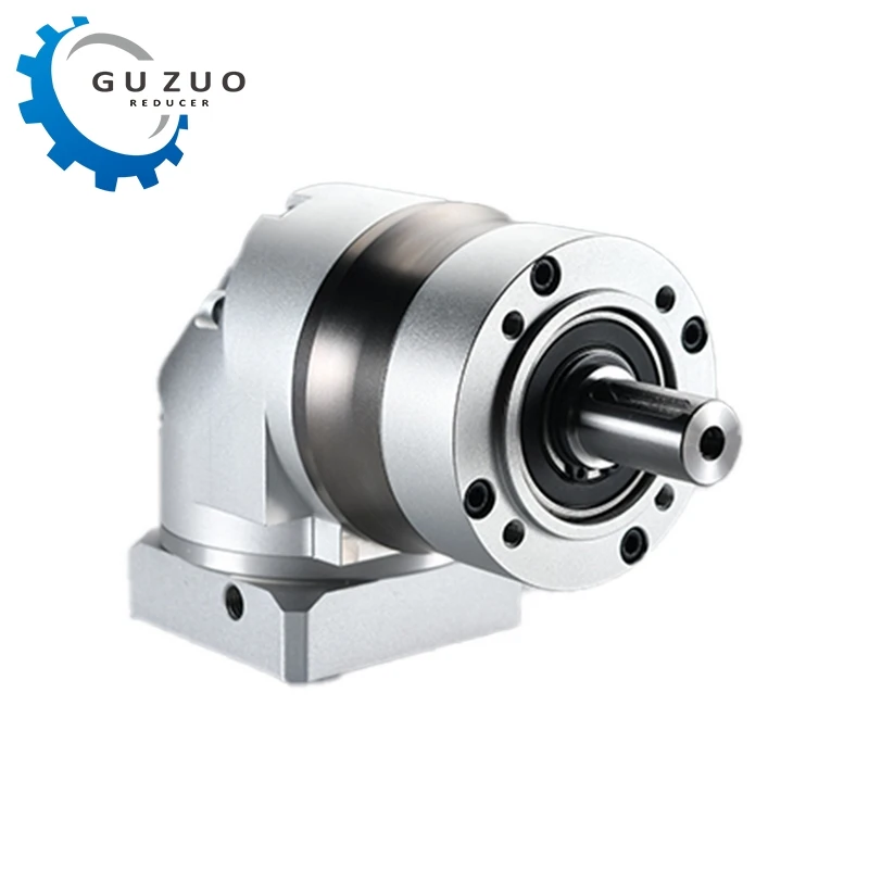 High Performance HLR060 Round Flange Output Reducing Planetary Gearbox With Double Stage Ple060 Ple090 Ple120 Ratio 1:4 1:5