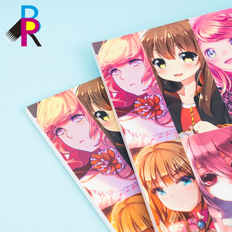 Custom English Softcover Colorful Sexy Adult Comic Photo Book Cartoons Comic Books Printing Service