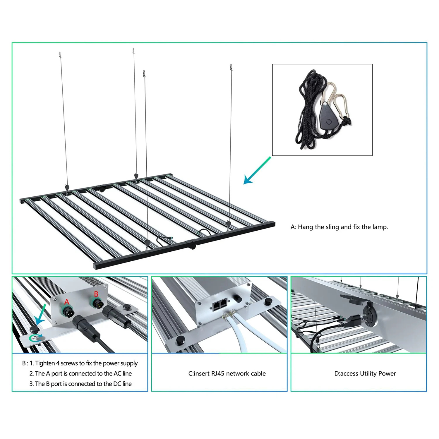 Best Quality Garden Supplier For Up Lights Board Light And Hydroponic PCB - 1200W Available Led Grow Light
