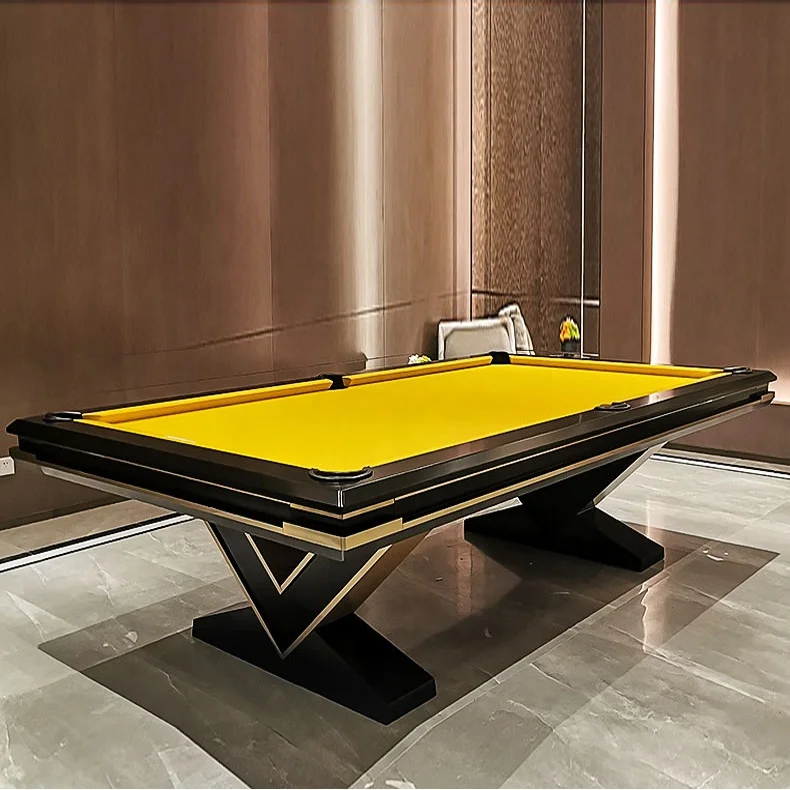 
2021 custom modern designs solid wood slate bed american pool table 7ft/8ft/9ft indoor dining billiards table for sale 