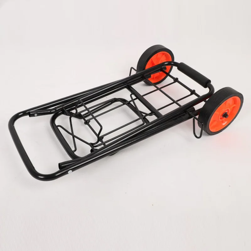 
Manufacturers Supply Multifunctional Aluminum Folding Trolley Portable Stair Climber Grocery Shopping Carts 