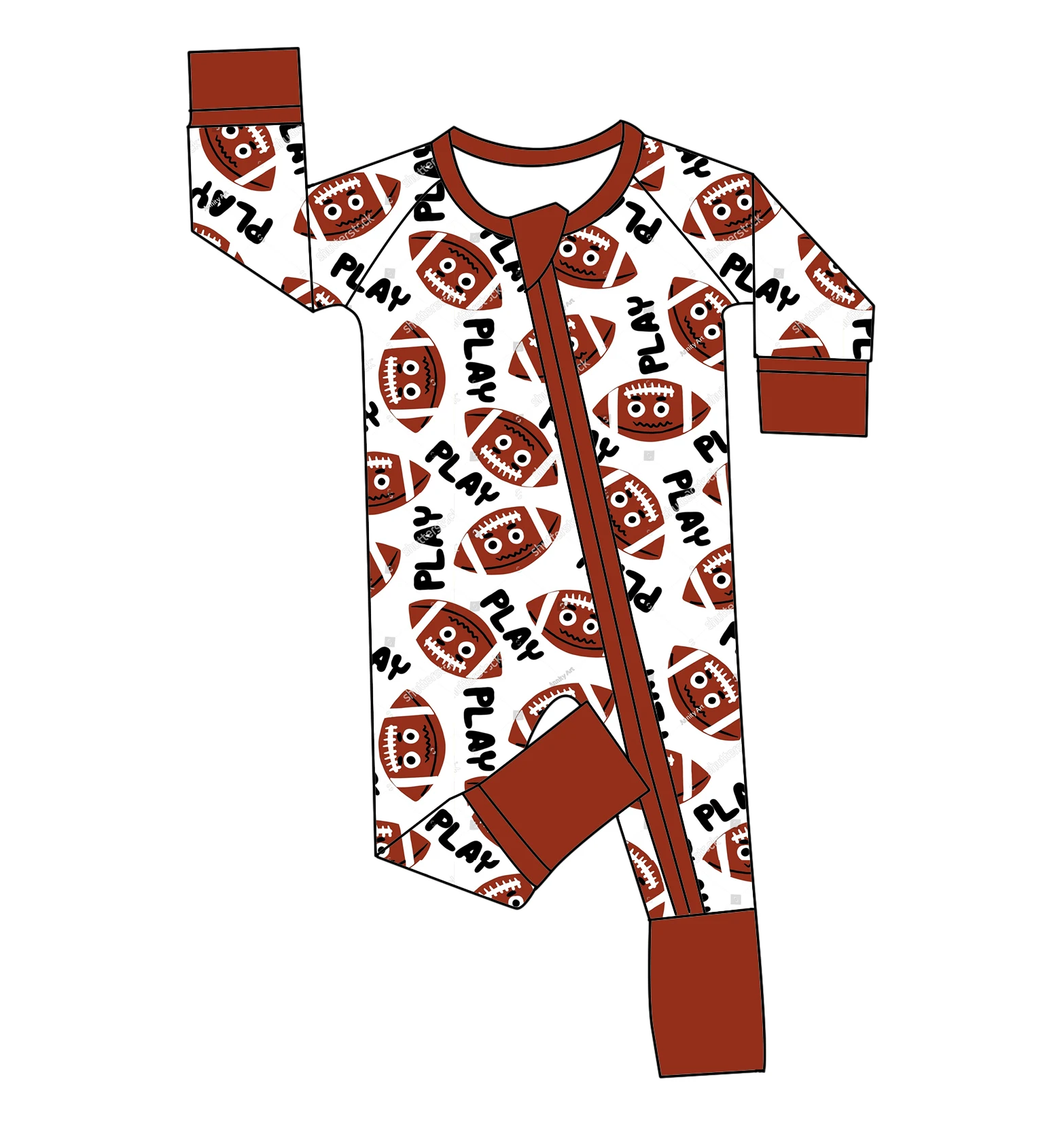 95% бамбуковые 5% спандекс Детские комбинезоны одежда для малышей пижамы