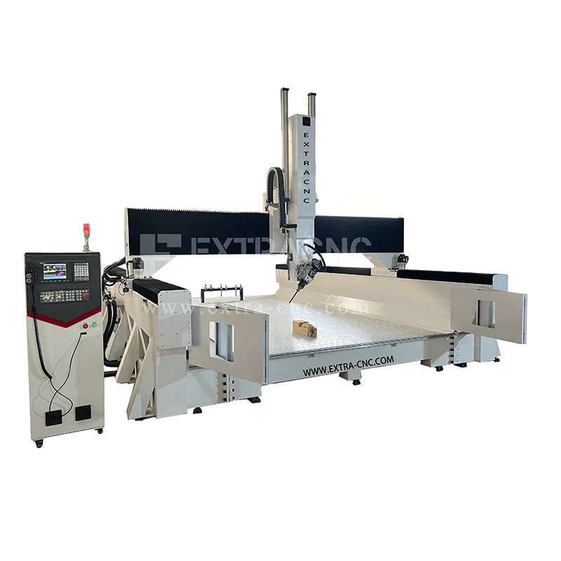 4 Axis Rotary Wood Engraving CNC Router 4 Axis CNC 3D Sculpture Machine For Foam EPS Mould Making