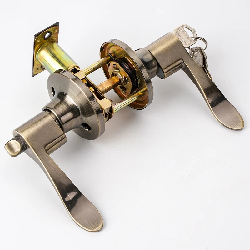 Keyed entry door Tubular knob cylindrical door lock for safe