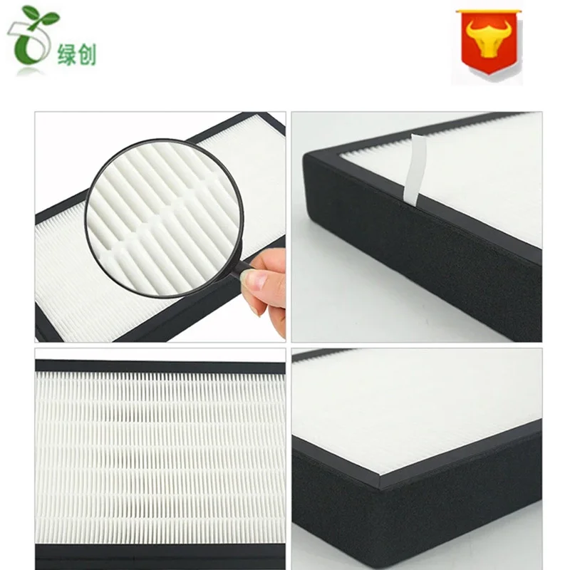 Manufacturers supply fresh air medium efficiency filter  hepa air filter dust proof and mist removal hepa filter for purifier