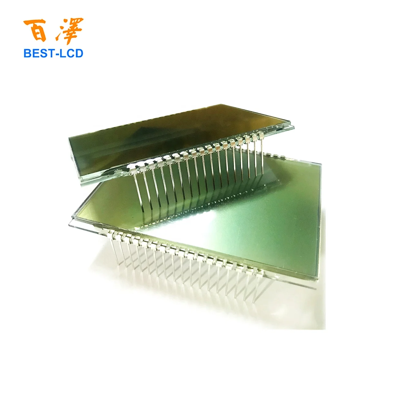 
Factory Manufacture Alphanumeric Monochrome Custom Size 7 Segment LCD display 