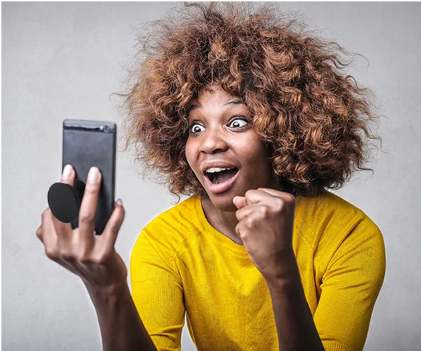 Manufacturers wholesale Mobile Phone push-pull retractable folding bracket paste portable air cushion bracket pattern LOGO