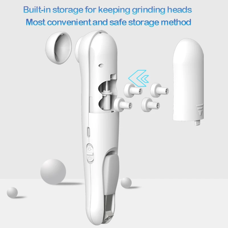 6 in 1 New Design Baby Electric Nail Trimmer Baby Nail Clipper