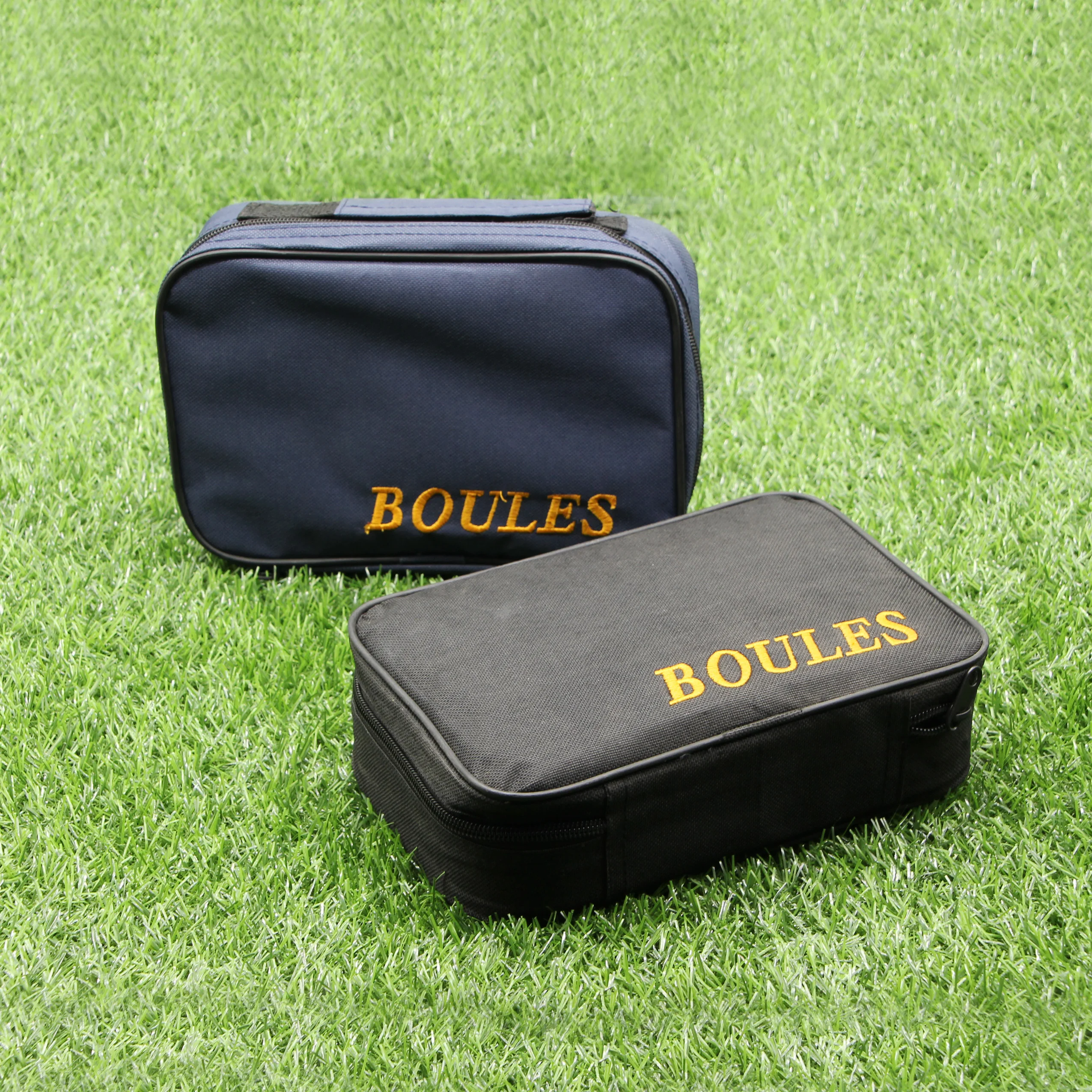 
Outdoor Game Chrome Plating Boules 6 balls Petanque Bocce Set 