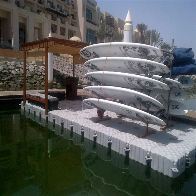 Guangzhou manufacturer plastic pontoons used for floating dock/floating bridge/floating restaurant