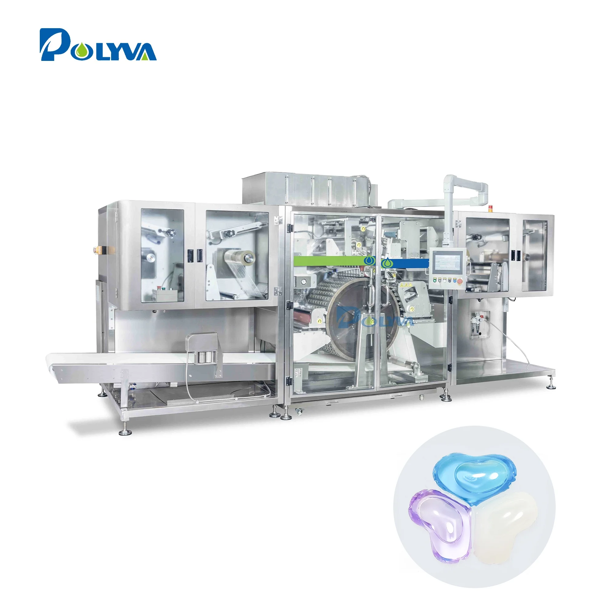 Polyva easily dissolve powder automatic packing machine laundry pods filling machine