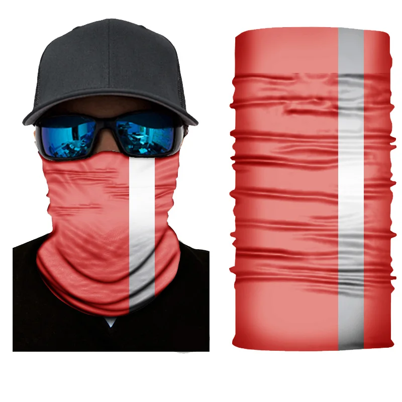 
Reflective multifunction mask headwear neck gaiter bandana with logo 