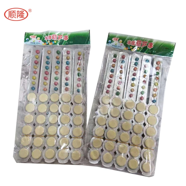 
Milk tablet candy and chocolate bean irregular borehole 