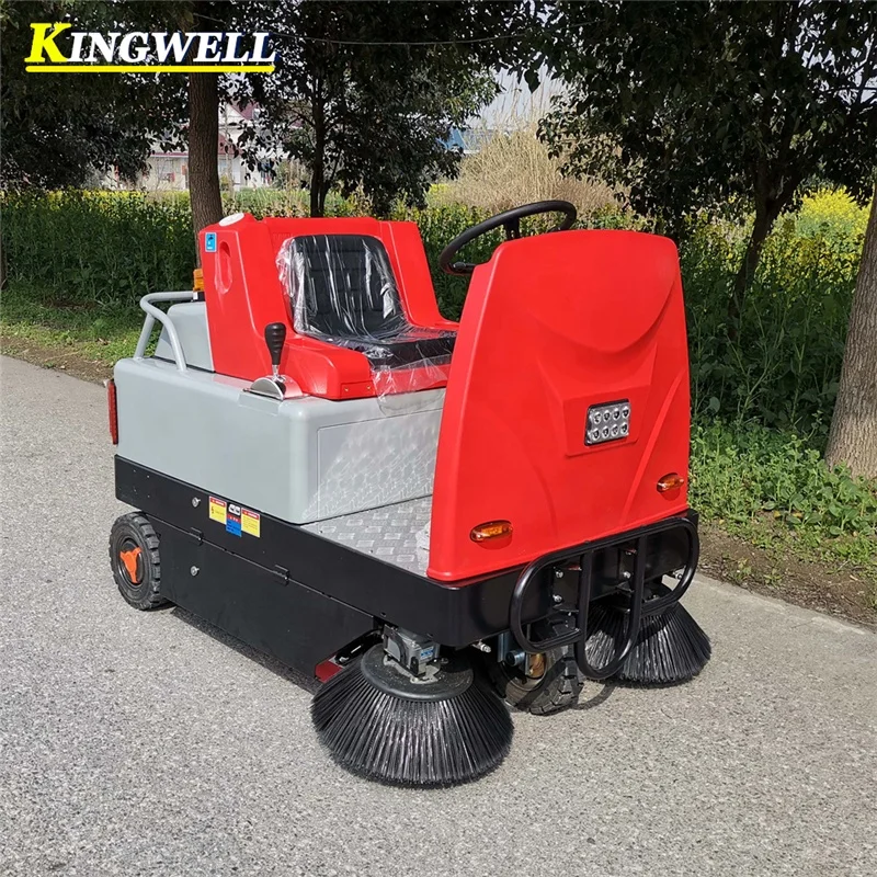 Floor Sweeper Battery Powered Sweeper Street Vacuum Cleaner Road Sweeper