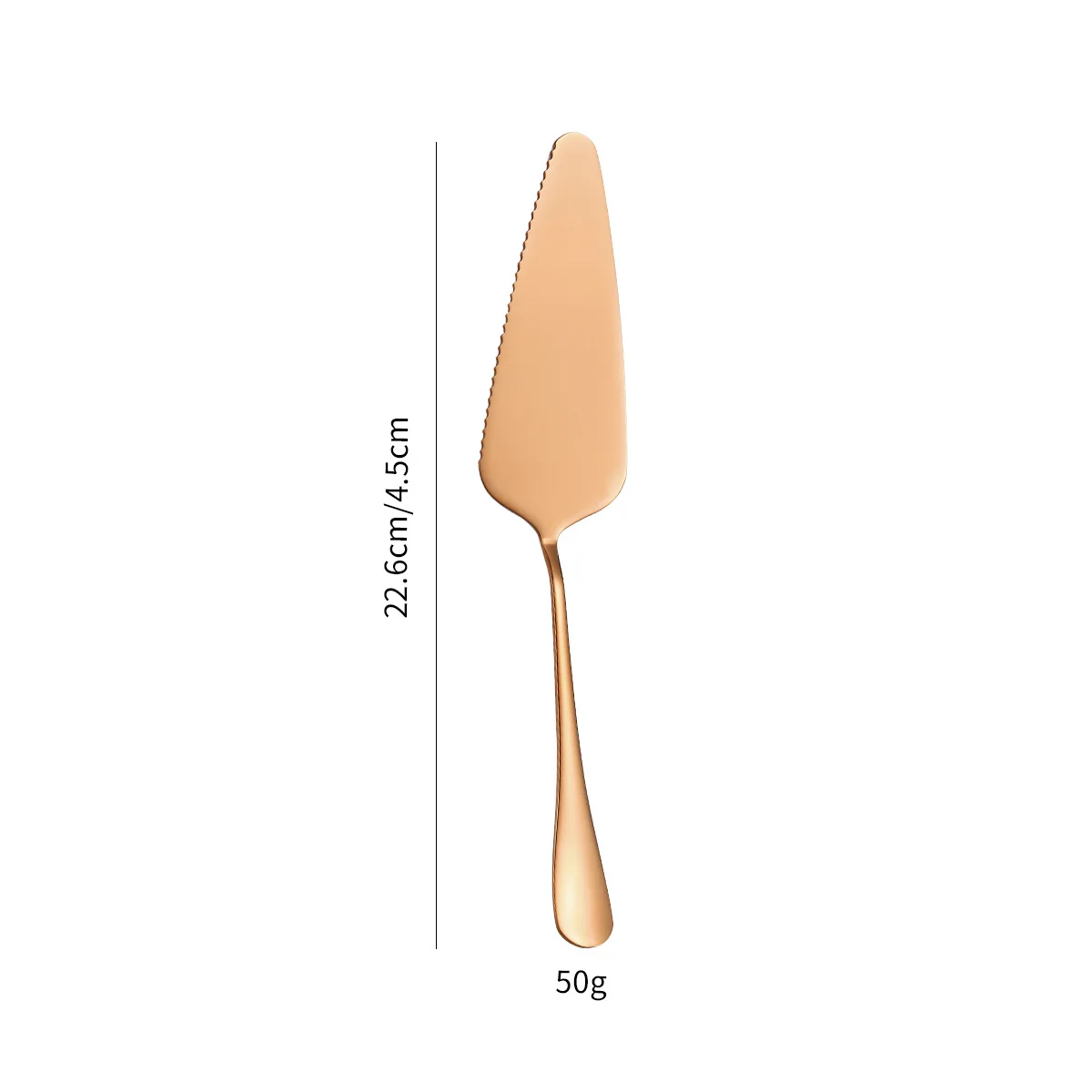 New Arrival Kitchen Stainless Steel Serrated Edge Cake Server Blade Cutter Baking Pastry Spatulas Pie Pizza Server Cake Cutter