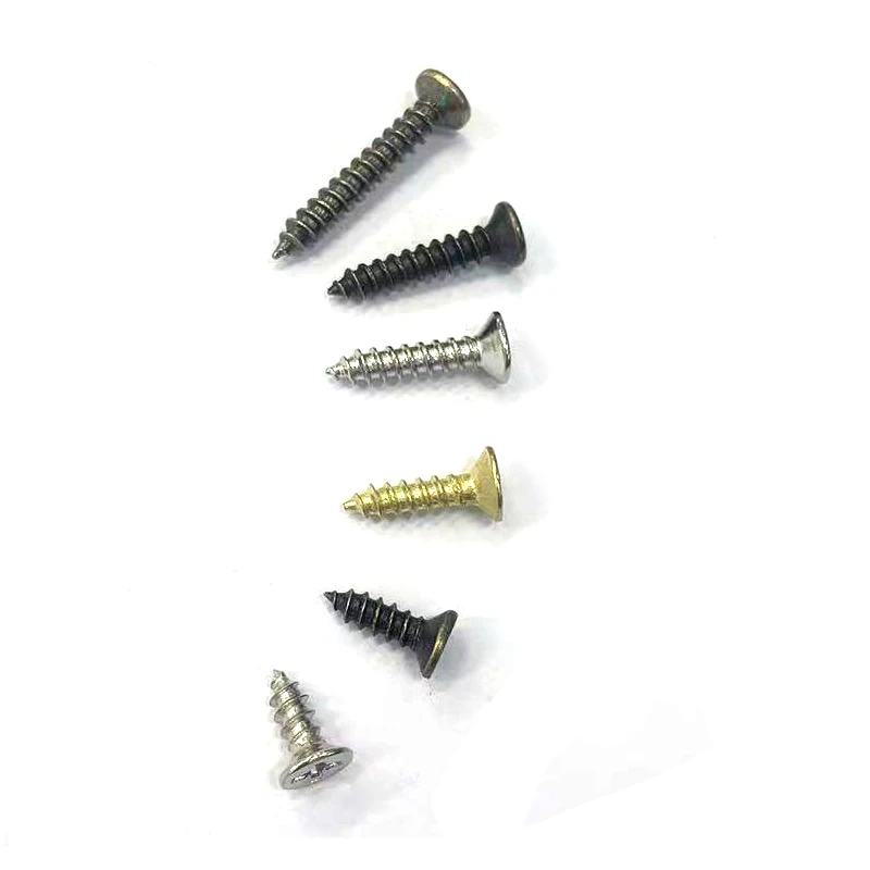 M3 Thick flat head cross countersunk self tapping screws for wooden mall gift box lock buckle special accessories