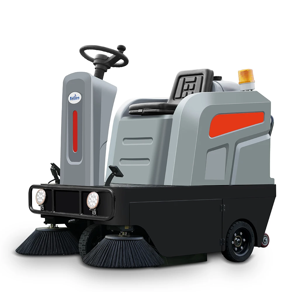China New Design Manufacturer Powered Automatic Floor Sweeper Cleaning Machine