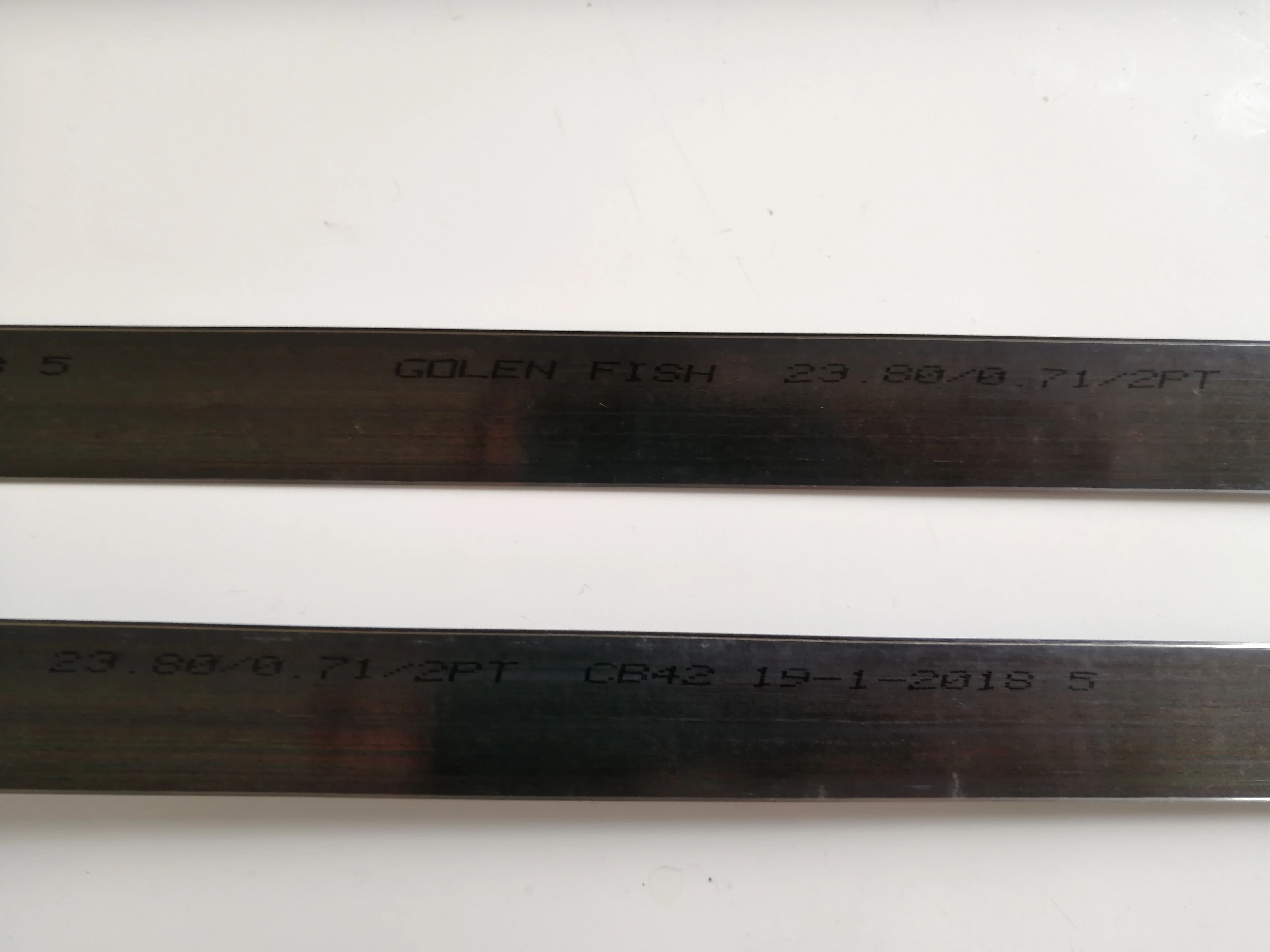 cutting rule 2PT 23.80 937' cutting blade