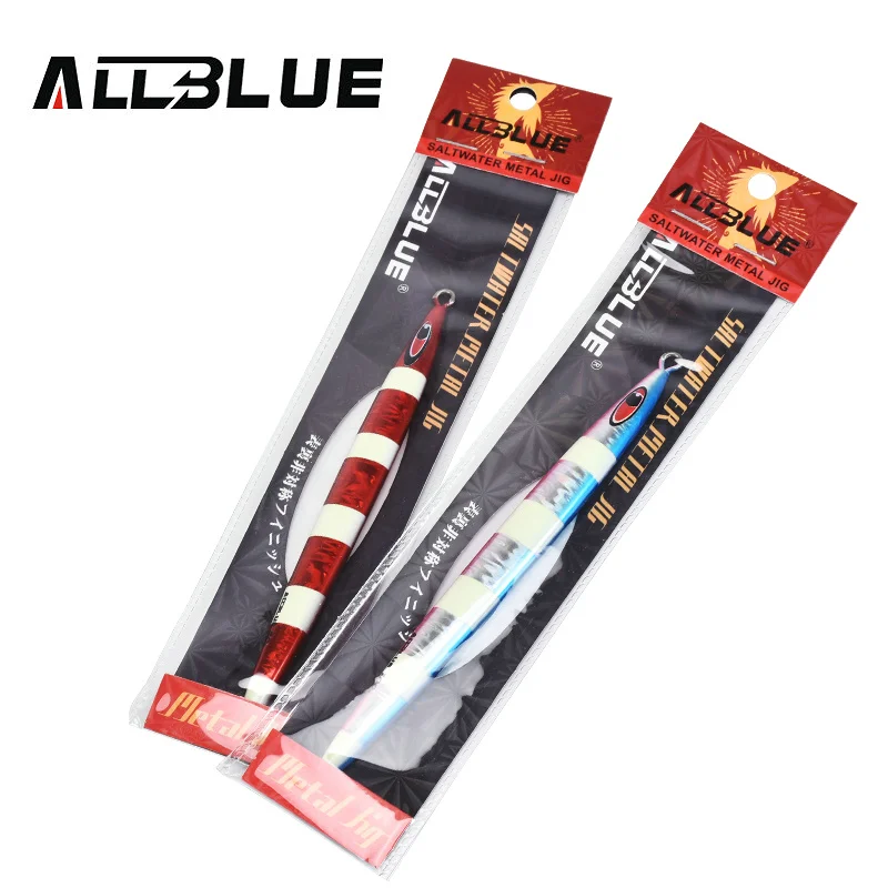 ALLBLUE 80g 100g 150g Fast Long Casting  Heavy Jigging Lure