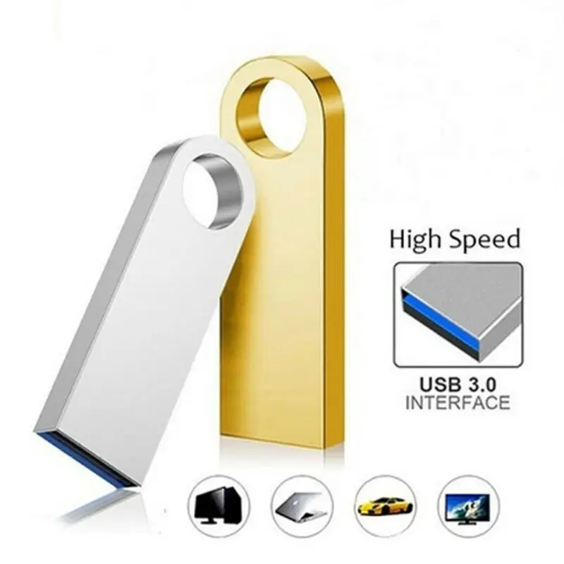 OEM ODM Cle Clef Pormo  Memorias USB Flash Drive Wedding Gifts 8GB 16GB 32GB USB2.0 Metal USB Flash Drive Stick With Box