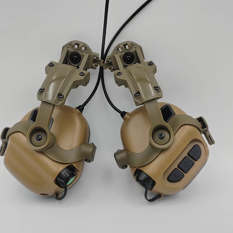 DFA04 Tactical Helmet ARC Rail Adapter Multi-angle Rotation Headset Adapter For C Series Headset