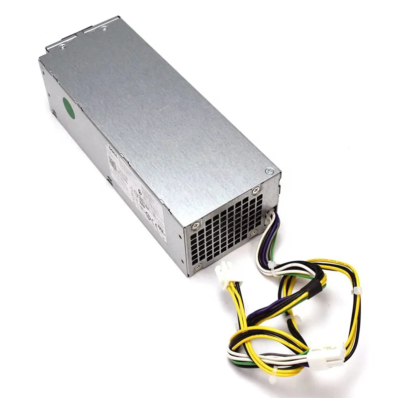 180W блок питания PSU для Dell Optiplex 3040 5040 7040 3650 3656 с волокнно-Оптической вилкой рабочего стола D180ES-00 9XD51