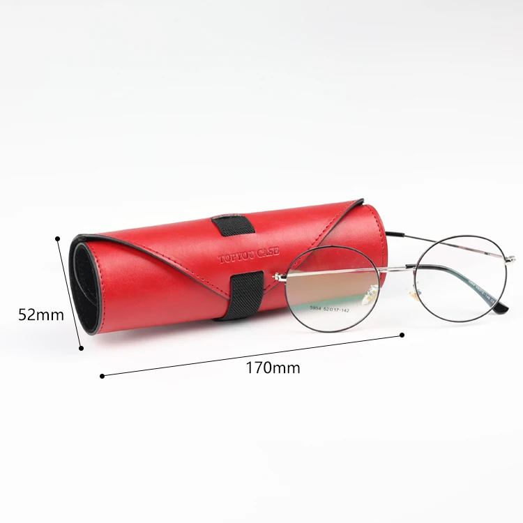 Estuches para gafas,Color customized Eco-friendly PU soft case glasses women for Reading, School, Office