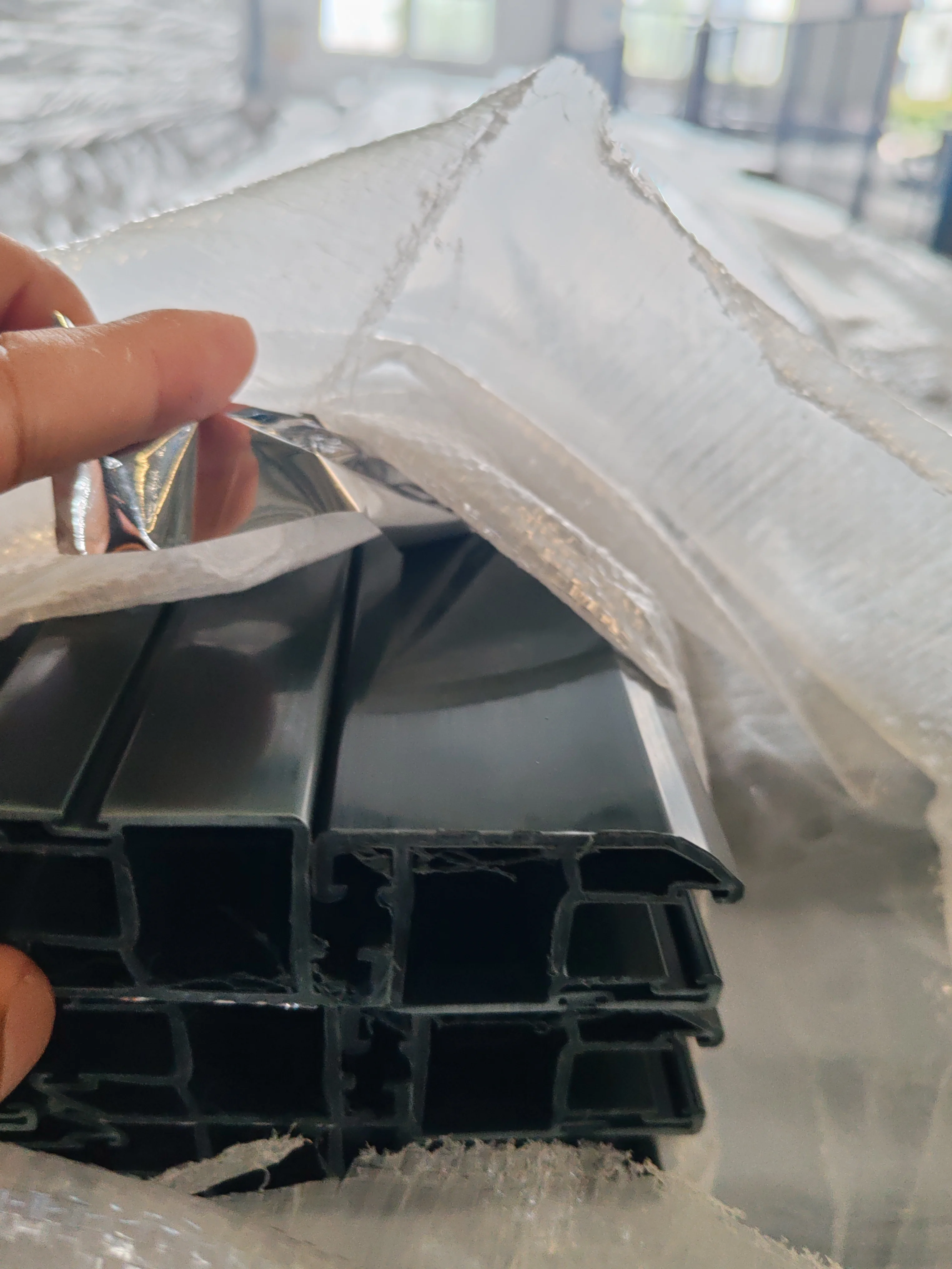 Upvc Manufacturers European Standard Pvc Profile Producer High UV Protection  Plastic Profiles