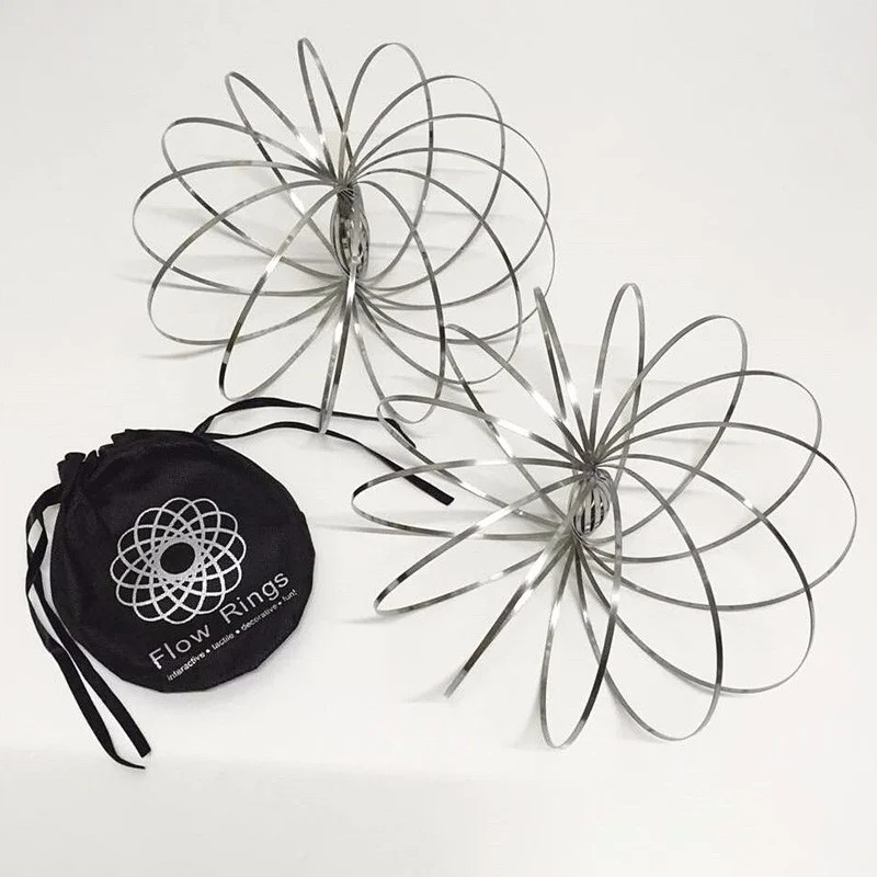 Wholesale  304 stainless steel amazing flown ring toy  magic rings