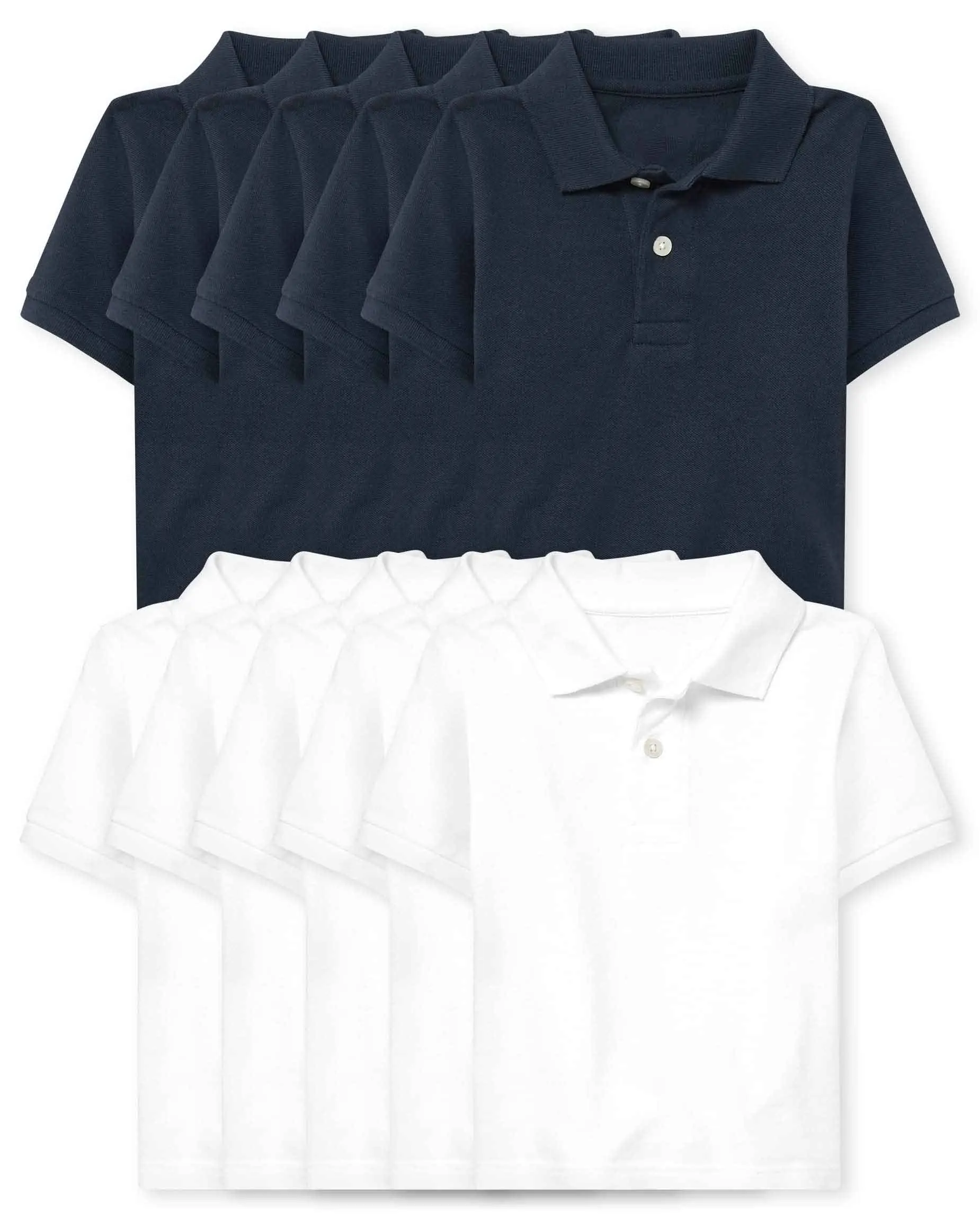 Baby Boys and Toddler Short Sleeve Pique Polo
