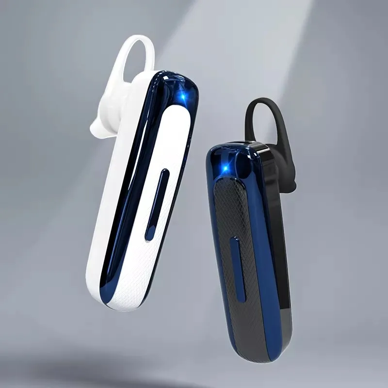 30Hrs Long Battery Life Handsfree Single Ear Earphone E1In Ear Headphone Wireless Business Earphones for Driver Trucker